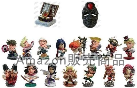 Mini Figure Collection EX (Chara Heroes) JoJo's Bizarre Adventure vol.1 Part 2 combat (testimony of teenager) tide Secret Benefits (stone Kamen) including all 17 species set