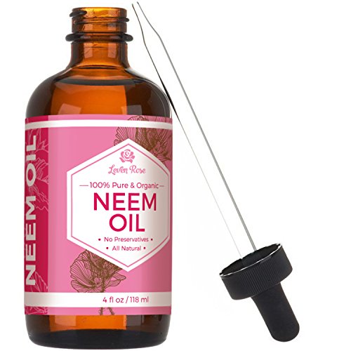 Leven Rose Neem Oil Organic 100 Pure Cold Pressed Unrefined Natural