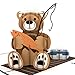 Lovepop Fishing Bear Pop Up Card - 3D Card, Father's Day Card, 3D Father's Day Card, Card for Dad, Card for Husband, Happy Father's Day Grandpa, Dad Pop Up Card