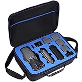 D DACCKIT Travel Carrying Case Compatible with DJI Mavic 2 Pro/Mavic 2 Zoom Fly More Combo - Fit Quadcopter Drone, 5X Batteries, Remote Controller, Charging Hub, Propellers and Other Accessories