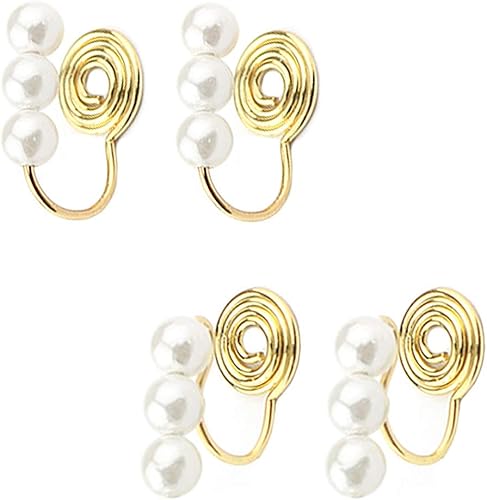 Amazon Co Jp Gion 天然淡水パール 3連イヤリング ノンホール 3連パール 4mm 両耳 痛くない タイプ ジュエリー Amazon Co Jp Gion 天然淡水パール 3連イヤリング ノンホール 3連パール 4mm 両耳 痛くない タイプ ジュエリー