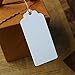 StillCool Kraft Paper Tags, 100pcs White Gift Tags with Twine Perfect for Arts and Crafts