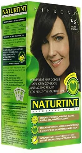 Naturtint Hair Color - Permanent - 4G - Golden Chestnut - 5.28 oz