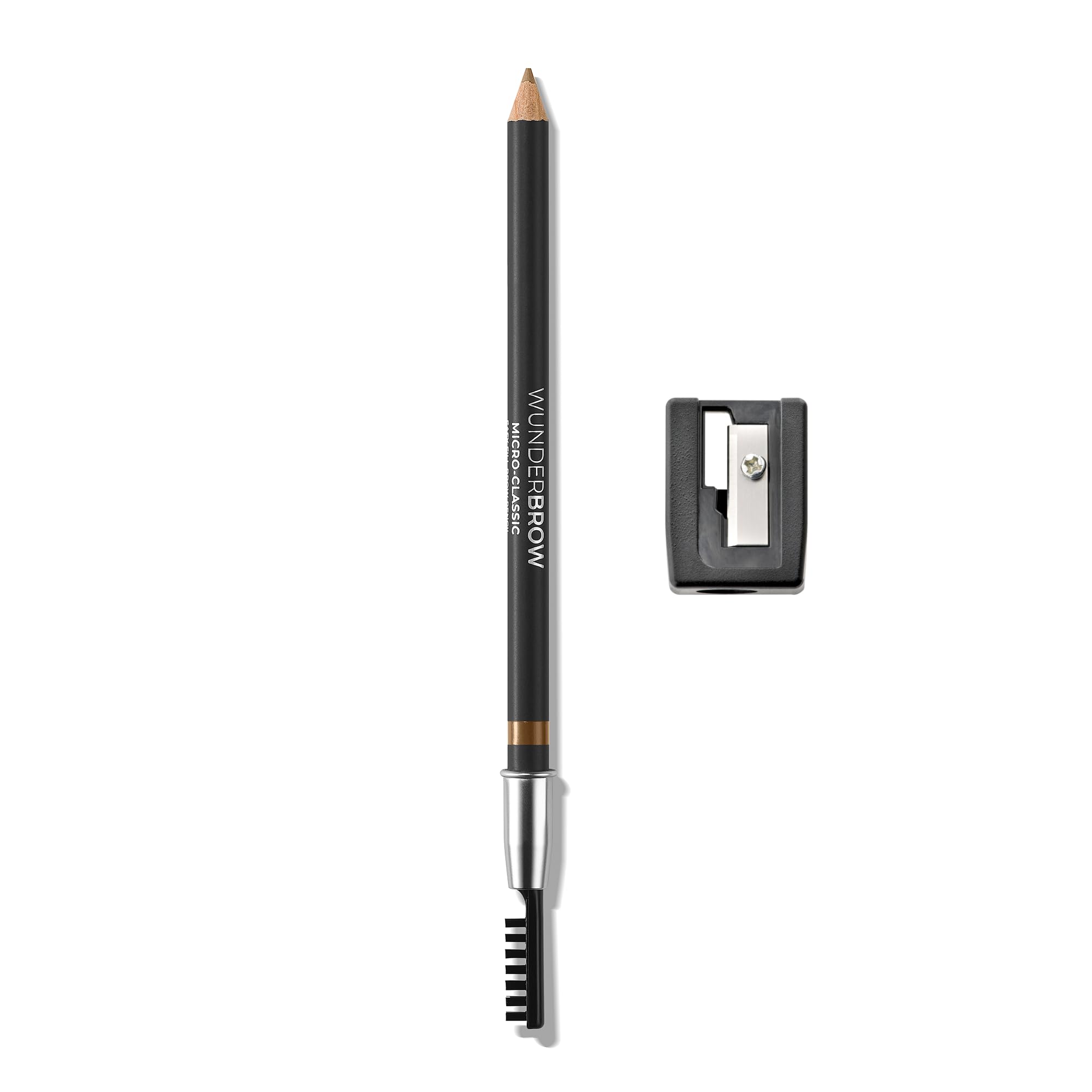 Micro-Classic Brow Pencil, 2.5mm tip for precision filling, Sharpener Included, Vegan and Cruelty Free (Blonde)
