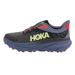 Hoka Men's Challenger 7 Sneaker, Obsidian/Anchor, 7