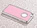 Pandamimi - Deluxe Baby Pink Diamond Rhinestone Glitter Bling Chrome Hard Case Cover for Apple iPhone 5 5G ,Screen Protector and Stylus