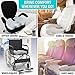 Bod Support Seat Cushion with Straps - Seat Cushions for Office Chairs, Car Seat Cushion for Tailbone Pain Relief Cushion Design to Relieve Sciatica Coccyx Design from Prolonged Sitting (Grey)