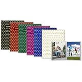 Pioneer Flexible Cover Series Bound Photo Album, Designer Color Covers, Holds 24 5x7