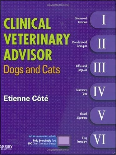 Clinical Veterinary Advisor Dogs And Cats 9780323172929 Medicine Health Science Books Amazon Com