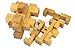 Connection: 3D Wooden Brain Teaser Puzzle from SiamMandalay - Handmade Stress Relief Game for Adults. Conversation Piece for Coffee Tables in Living Rooms and Desk in Offices.