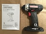 Craftsman C3 19.2 Volt 1/4 Inch Impact Driver Model 5727.1 (Newest Version) (Bare Tool, No Battery or Charger Included)