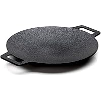 SC - Korean BBQ Grill Non-stick Grill/Natural Material 6 Layer Coating/[Made In Korea]Circular size 13 inches[Bag…