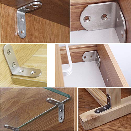 1 AIYoo+Stainless+Brackets+Screws+25X+Fastener