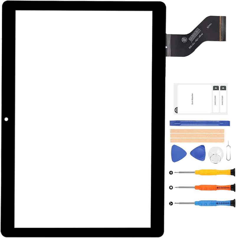 LADYSON For YESTEL X7 10.1inch Touch Screen Digitizer Replacement Panel Black