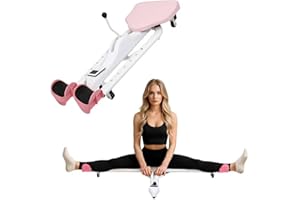 BOLUPO Leg Split Stretcher Machine for Flexibility – Heavy Duty Hip Opener Stretch Equipment for Splits Training, Ballet, Dance, Gymnastics, Yoga – Adjustable 0-180° Leg Stretcher