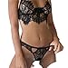haoricu 2020 Lingerie Set Women Fashion Lingerie Lace Babydoll Underwear Bra+Pants Set