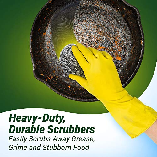 Fuller Brush Heavy Duty Stainless Steel Scrubbing Scour Sponges