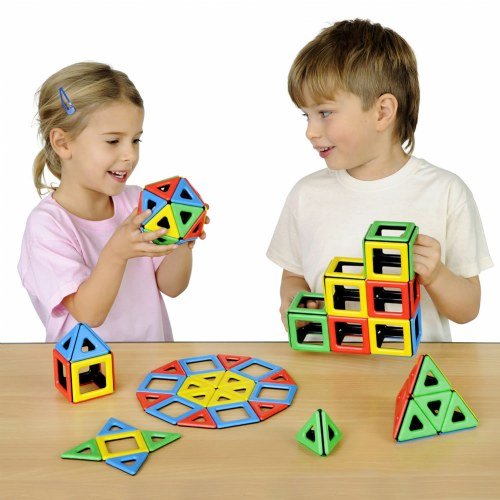 Magnetic Polydron Class Set (96 Pieces)