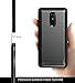 LG Stylo 4 Case, LG Stylo 4 Plus Case, Poetic Karbon Shield [Shock Absorbing][Carbon Fiber Texture] Slim Fit Fixable TPU Case for LG Stylo 4 Plus/LG Stylo 4 (2018) - Black