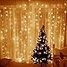 Blusow Curtain Lights 304led 9.8*9.8ft Warm White Christmas Curtain String Fairy Wedding Led Lights for Home, Garden, Holiday, Party, Outdoor Wall, Kitchen, Bathroom, Curtains, Window Decorations