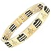 MasonicMan Titanium Freemasonry Masonic Magnetic Bracelet with Adjusting Tool and Gift Box (Style 2)