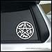 Demon Trap symbol SMALL Vinyl Car/Laptop Decal