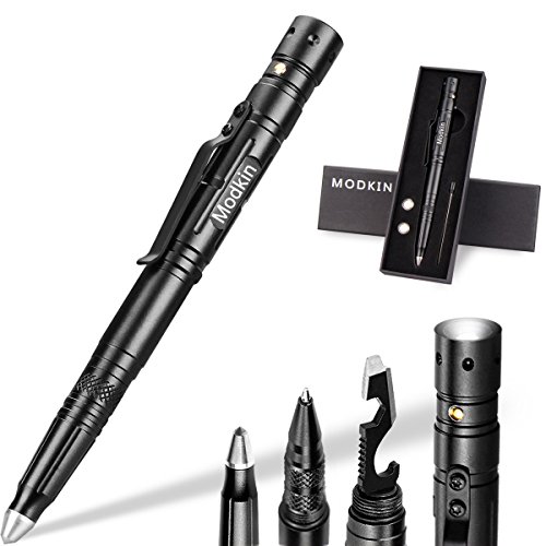 Buy Pen Survival Kit, Modkin Multi Use Tool of LED Flashlight Glass