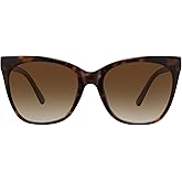 WOWSUN Large Polarized Cat Eye Sunglasses for Women