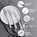 Set of 16 Stainless Steel Forks and Spoons,Heavy-duty Forks (6.7 Inch) and Spoons (5.3 Inch) Cutlery Set