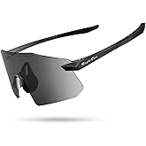 Rayli.Dar Polarized Sports Sunglasses for Men & Women UV400 TAC HD Lenses, Ultra Light TR90 Frame, Cycling Driving Glasses