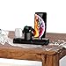 3 in 1 Stand for Apple Watch iPhone AirPods Holder Docking Station Dock Silicone Support for iWatch 4/3/2/1/ AirPods/iPhone XR/XS /8/8 Plus/ 7/7 Plus Black (3 in 1 Stand)