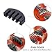 Branger Violin Shoulder Rest for 1/2 and 1/4 Size, with Collapsible and Height Adjustable Feet, Including a Violin Practice Mute
