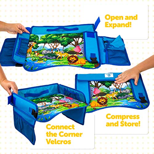 Car Seat Tray with Coloring Activity Set by BO Innovation | Car Seat ...