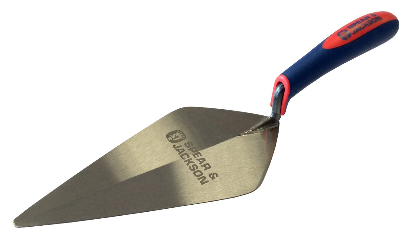 Spear & Jackson 11611BSF S&J 11" Broad Heel Brick Trowel