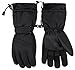 Simplicity Men's 3M Thinsulate Winter Waterproof Ski Gloves,Black Solid,L