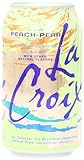 La Croix Peach Pear Sparkling Water, 12 Ounce (24 Cans)