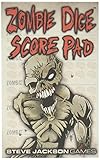 Zombie Dice Score Pad Game