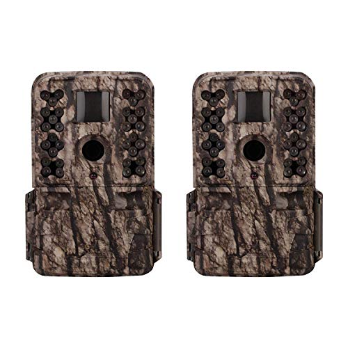 Moultrie M-50 20MP Low Glow Long Range IR Game Trail Camera, White