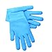 2 pcs Moisturizing Spa Gloves Moisturizing Gel Gloves Gel Line with Essential Oils and Vitamin E (Blue)