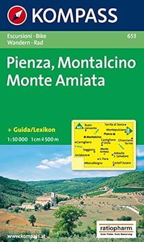Download Carte touristique : Pienza, Montalcino, Monte Amiata PDF