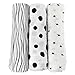 Ely's & Co. Muslin Swaddle Blanket 100% Soft Muslin Cotton 3 Pack 47