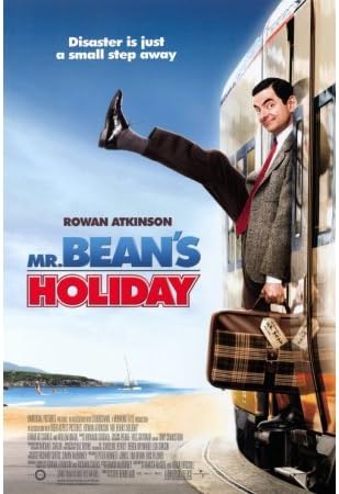 MR. BEAN'S HOLIDAY (2007) Original Movie Poster 27x40 - DS - Rowan Atkinson - Emma de Caunes - Willem Dafoe