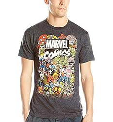 Marvel mens Marvel Men's Avengers Comics Crew