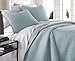 Southshore Fine Living, Inc. Quilts, Queen Size with 2 Pillow Shams, Full Bedding Set, Stain & Pet Hair Resistant Bedding, Quilt Coverlet Queen Size/Full Bedspread with 2 Pillow Shams, Sky Blue