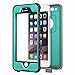 ImpactStrong Compatible with iPhone 6 Plus / 6s Plus Waterproof Case [Fingerprint ID Compatible] Slim Full Body Protection - Ocean Blue