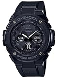 Men039;s Casio G-Shock G-Steel Black Solar Resin Watch GSTS300G-1A1