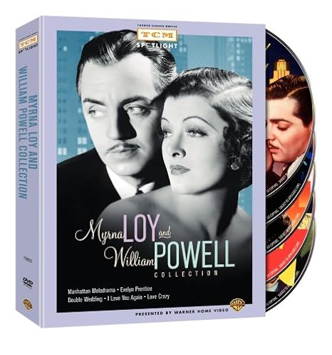 Amazon Com Myrna Loy And William Powell Collection Manhattan Melodrama Evelyn Prentice Double Wedding I Love You Again Love Crazy Myrna Loy William Powell Jack Carson Clark Gable Movies Tv