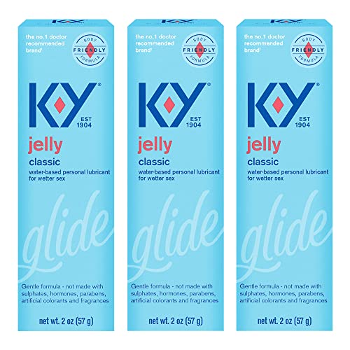 KY Jelly Lube, Personal Lubricant, New WaterBased Formula, Safe for