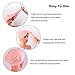 Hicarer 4 Pieces Microfiber Dry Hair Towel Fast Drying Hair Cap Absorbent Twist Turban, 4 Colors