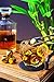 Gold Whiskey Stones and Diamond Cut Glass Gift Boxed Set - Large Old Fashioned Glass, Chilling Rocks, Tongs - Cool Metal Ice Cubes for Scotch, Bourbon - Great Present for Men, Father's Day, Christmas